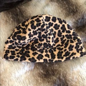 Cheetah warm hat!
